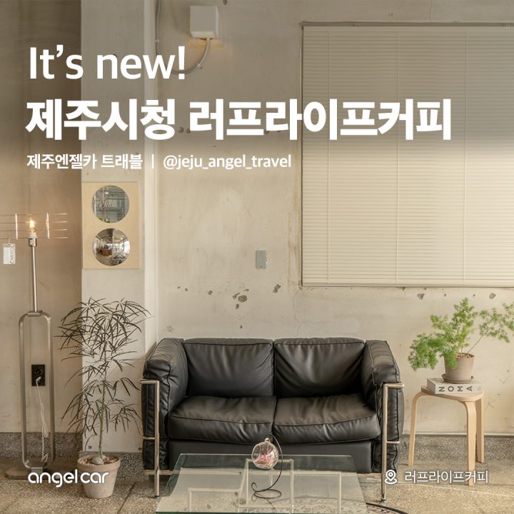 제주시청 신상 카페 러프라이프커피