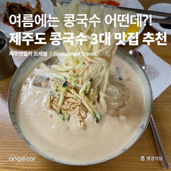 제주도 콩국수 3대 맛집 추천