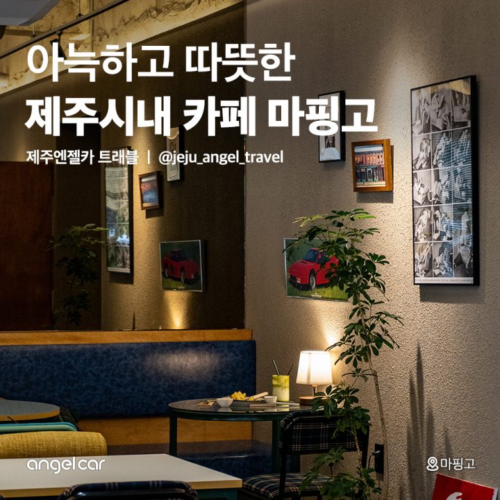 아늑하고 따뜻한 제주시내 카페 마핑고