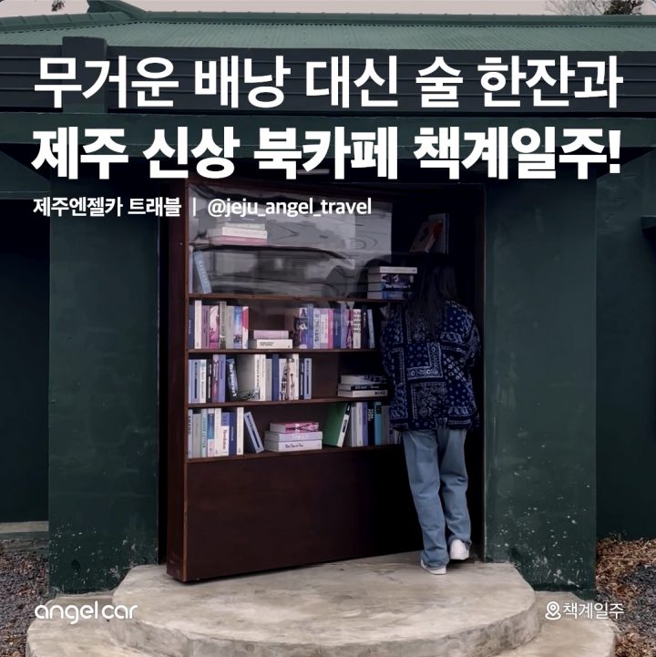 제주 신상 북카페 책계일주!