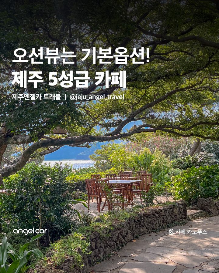 제주 5성급 카페 어디?